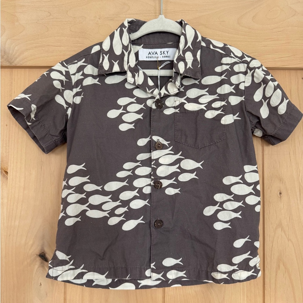 AVA SKY Aloha Shirt 2T